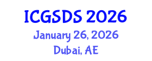 International Conference on Gender, Sexuality and Diversity Studies (ICGSDS) January 26, 2026 - Dubai, United Arab Emirates International Conference on Gender, Sexuality and Diversity Studies (ICGSDS) January 26, 2026 - Dubai, United Arab Emirates