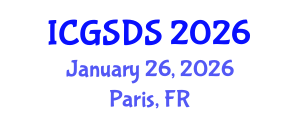International Conference on Gender, Sexuality and Diversity Studies (ICGSDS) January 26, 2026 - Paris, France International Conference on Gender, Sexuality and Diversity Studies (ICGSDS) January 26, 2026 - Paris, France