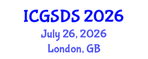 International Conference on Gender, Sexuality and Diversity Studies (ICGSDS) July 26, 2026 - London, United Kingdom International Conference on Gender, Sexuality and Diversity Studies (ICGSDS) July 26, 2026 - London, United Kingdom