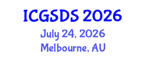 International Conference on Gender, Sexuality and Diversity Studies (ICGSDS) July 24, 2026 - Melbourne, Australia International Conference on Gender, Sexuality and Diversity Studies (ICGSDS) July 24, 2026 - Melbourne, Australia