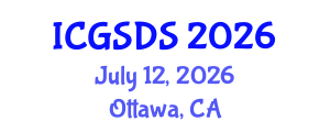 International Conference on Gender, Sexuality and Diversity Studies (ICGSDS) July 12, 2026 - Ottawa, Canada International Conference on Gender, Sexuality and Diversity Studies (ICGSDS) July 12, 2026 - Ottawa, Canada