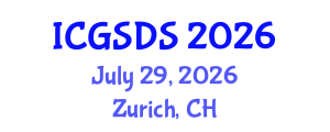 International Conference on Gender, Sexuality and Diversity Studies (ICGSDS) July 29, 2026 - Zurich, Switzerland International Conference on Gender, Sexuality and Diversity Studies (ICGSDS) July 29, 2026 - Zurich, Switzerland