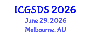 International Conference on Gender, Sexuality and Diversity Studies (ICGSDS) June 29, 2026 - Melbourne, Australia International Conference on Gender, Sexuality and Diversity Studies (ICGSDS) June 29, 2026 - Melbourne, Australia