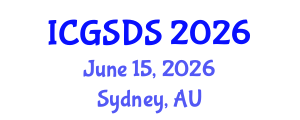 International Conference on Gender, Sexuality and Diversity Studies (ICGSDS) June 15, 2026 - Sydney, Australia International Conference on Gender, Sexuality and Diversity Studies (ICGSDS) June 15, 2026 - Sydney, Australia