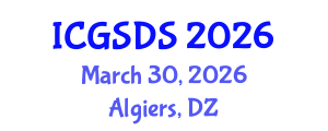 International Conference on Gender, Sexuality and Diversity Studies (ICGSDS) March 30, 2026 - Algiers, Algeria