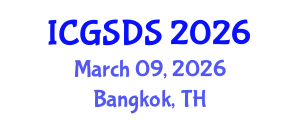 International Conference on Gender, Sexuality and Diversity Studies (ICGSDS) March 09, 2026 - Bangkok, Thailand