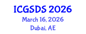 International Conference on Gender, Sexuality and Diversity Studies (ICGSDS) March 16, 2026 - Dubai, United Arab Emirates