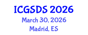 International Conference on Gender, Sexuality and Diversity Studies (ICGSDS) March 30, 2026 - Madrid, Spain International Conference on Gender, Sexuality and Diversity Studies (ICGSDS) March 30, 2026 - Madrid, Spain