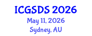 International Conference on Gender, Sexuality and Diversity Studies (ICGSDS) May 11, 2026 - Sydney, Australia International Conference on Gender, Sexuality and Diversity Studies (ICGSDS) May 11, 2026 - Sydney, Australia
