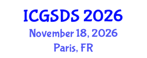 International Conference on Gender, Sexuality and Diversity Studies (ICGSDS) November 18, 2026 - Paris, France International Conference on Gender, Sexuality and Diversity Studies (ICGSDS) November 18, 2026 - Paris, France