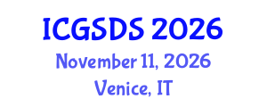 International Conference on Gender, Sexuality and Diversity Studies (ICGSDS) November 11, 2026 - Venice, Italy International Conference on Gender, Sexuality and Diversity Studies (ICGSDS) November 11, 2026 - Venice, Italy