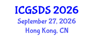 International Conference on Gender, Sexuality and Diversity Studies (ICGSDS) September 27, 2026 - Hong Kong, China