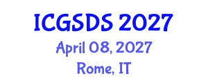 International Conference on Gender, Sexuality and Diversity Studies (ICGSDS) April 08, 2027 - Rome, Italy International Conference on Gender, Sexuality and Diversity Studies (ICGSDS) April 08, 2027 - Rome, Italy