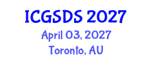 International Conference on Gender, Sexuality and Diversity Studies (ICGSDS) April 03, 2027 - Toronto, Australia International Conference on Gender, Sexuality and Diversity Studies (ICGSDS) April 03, 2027 - Toronto, Australia