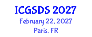 International Conference on Gender, Sexuality and Diversity Studies (ICGSDS) February 22, 2027 - Paris, France International Conference on Gender, Sexuality and Diversity Studies (ICGSDS) February 22, 2027 - Paris, France