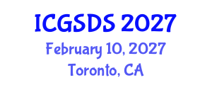 International Conference on Gender, Sexuality and Diversity Studies (ICGSDS) February 10, 2027 - Toronto, Canada International Conference on Gender, Sexuality and Diversity Studies (ICGSDS) February 10, 2027 - Toronto, Canada