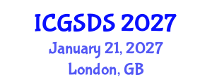 International Conference on Gender, Sexuality and Diversity Studies (ICGSDS) January 21, 2027 - London, United Kingdom International Conference on Gender, Sexuality and Diversity Studies (ICGSDS) January 21, 2027 - London, United Kingdom