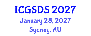 International Conference on Gender, Sexuality and Diversity Studies (ICGSDS) January 28, 2027 - Sydney, Australia International Conference on Gender, Sexuality and Diversity Studies (ICGSDS) January 28, 2027 - Sydney, Australia