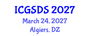 International Conference on Gender, Sexuality and Diversity Studies (ICGSDS) March 24, 2027 - Algiers, Algeria International Conference on Gender, Sexuality and Diversity Studies (ICGSDS) March 24, 2027 - Algiers, Algeria
