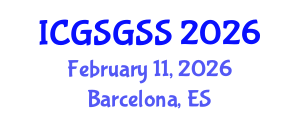International Conference on Gender Sociology, Gender, Sex and Sexuality (ICGSGSS) February 11, 2026 - Barcelona, Spain