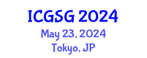 International Conference on Gender Studies and Gender (ICGSG) May 23, 2024 - Tokyo, Japan