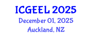 International Conference on General Education and Enhancing Learning (ICGEEL) December 01, 2025 - Auckland, New Zealand