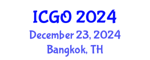 International Conference on General Ophthalmology (ICGO) December 23, 2024 - Bangkok, Thailand