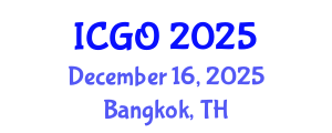 International Conference on General Ophthalmology (ICGO) December 16, 2025 - Bangkok, Thailand