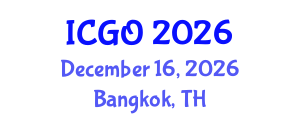 International Conference on General Ophthalmology (ICGO) December 16, 2026 - Bangkok, Thailand International Conference on General Ophthalmology (ICGO) December 16, 2026 - Bangkok, Thailand