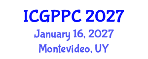 International Conference on General Practice and Primary Care (ICGPPC) January 16, 2027 - Montevideo, Uruguay International Conference on General Practice and Primary Care (ICGPPC) January 16, 2027 - Montevideo, Uruguay