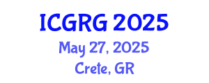 International Conference on General Relativity and Gravitation (ICGRG) May 27, 2025 - Crete, Greece