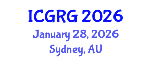 International Conference on General Relativity and Gravitation (ICGRG) January 28, 2026 - Sydney, Australia