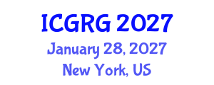 International Conference on General Relativity and Gravitation (ICGRG) January 28, 2027 - New York, United States