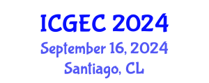 International Conference on Genetic and Evolutionary Computation (ICGEC) September 16, 2024 - Santiago, Chile