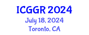 International Conference on Genetics and Genome Research (ICGGR) July 18, 2024 - Toronto, Canada