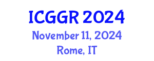 International Conference on Genetics and Genome Research (ICGGR) November 11, 2024 - Rome, Italy