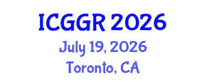 International Conference on Genetics and Genome Research (ICGGR) July 19, 2026 - Toronto, Canada