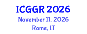 International Conference on Genetics and Genome Research (ICGGR) November 11, 2026 - Rome, Italy