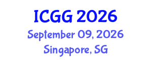 International Conference on Genetics and Genomics (ICGG) September 09, 2026 - Singapore, Singapore