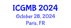 International Conference on Genetics and Molecular Biology (ICGMB) October 28, 2024 - Paris, France