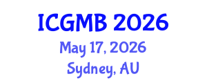 International Conference on Genetics and Molecular Biology (ICGMB) May 17, 2026 - Sydney, Australia