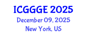 International Conference on Geoenvironmental, Geomechanics and Geotechnical Engineering (ICGGGE) December 09, 2025 - New York, United States