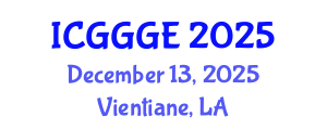 International Conference on Geoenvironmental, Geomechanics and Geotechnical Engineering (ICGGGE) December 13, 2025 - Vientiane, Laos
