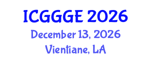 International Conference on Geoenvironmental, Geomechanics and Geotechnical Engineering (ICGGGE) December 13, 2026 - Vientiane, Laos