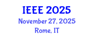 International Conference on Geographic Information and Remote Sensing Technology (IEEE) November 27, 2025 - Rome, Italy International Conference on Geographic Information and Remote Sensing Technology (IEEE) November 27, 2025 - Rome, Italy