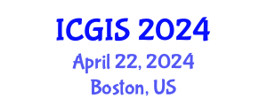 International Conference on Geographic Information Systems (ICGIS) April 22, 2024 - Boston, United States