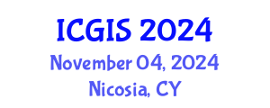 International Conference on Geographic Information Systems (ICGIS) November 04, 2024 - Nicosia, Cyprus