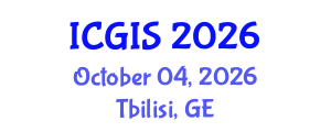 International Conference on Geographic Information Systems (ICGIS) October 04, 2026 - Tbilisi, Georgia