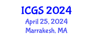 International Conference on Geographical Sciences (ICGS) April 25, 2024 - Marrakesh, Morocco