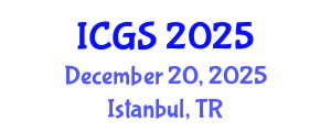 International Conference on Geographical Sciences (ICGS) December 20, 2025 - Istanbul, Turkey